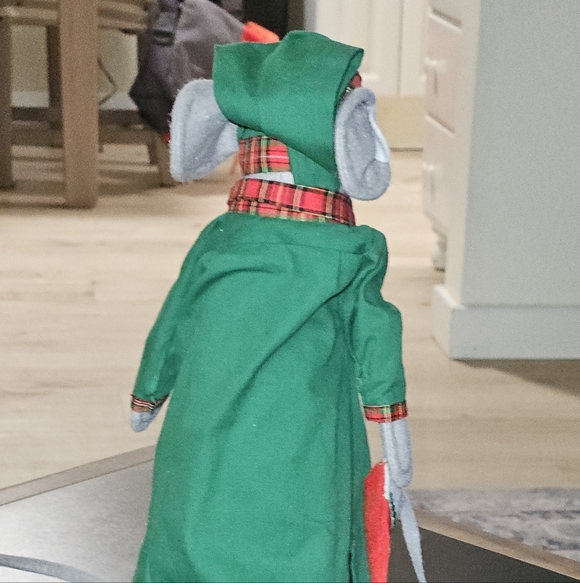 Vintage Christmas Mouse Set 13in Tall Holiday Decor Holiday Collectables - Picture 7 of 15